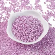 3MM Medium Orchid 8/0 Glass Seed Beads (US0003-155)