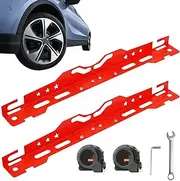 Car Alignment Tool Kit | Toe Alignment Tool Plates | Accurate High-Strength Alloy Steel Plates Convenient Storage for Car Autos Truck Home Use