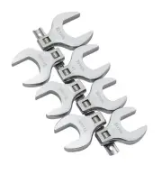 7pc Metric Crowfoot Wrench Set 34mm to 46mm Chrome Vanadium Steel