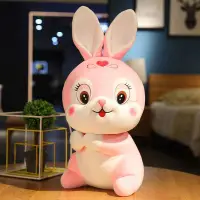 在飛比找Yahoo!奇摩拍賣優惠-【樂樂公仔】兔年吉祥物公仔擺件新年禮物毛絨玩具2023年生肖