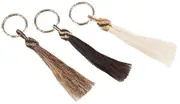 Key Ring - Horsehair Tassel Key Chain
