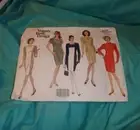 VOGUE PATTERN 2734 ~ DRESSES ~ MISSES SIZES 14 - 16 - 18 *UNCUT