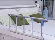 Rails for Elderly Adults, Bed Side Handrail Foldable Bed Rail Safety Side Guard for Elderly, Adults Assist Handle Handicap Bed Railing Hospital Metal Grip Bumper Bars Safety Assisting Rails (Color
