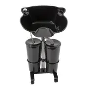 Mobile Hair Wash Basin Height Adjustable For Salon Spa