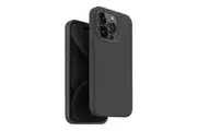 UNIQ Lino Hue MagSafe Phone Silicone Dust Free Case For iPhone 15 Pro Max Grey