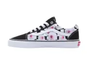 [VN0007NTBM8] Vans Men's Hibiscus Check Old Skool Black Sneakers *NEW*