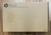 New SEALED HP E27q G5 QHD Monitor 6N6F2AA#ABA - Warranty