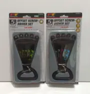 Performance Tool 5-Pc Offset Screwdriver Set And 5-pc Star Screwdriver Set