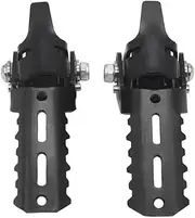 Motorcycle Highway Front Foot Pegs Folding Footrests Clamps Foot Rest Pedals 22-25mm Replacement for R1250GS R1200 GS ADV