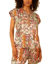 Hale Bob Evie Blouse XL NoColor