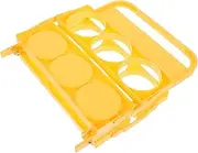 BELLIFFY Folding Beer Rack Beer Wine Bottle Holder Drink Carrier for Drink Holder for Car Portable Beer Carrier Reusable Drink Carrier Cup Holder Tray Portable Large Drink Holder