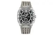Quartz Chronograph Sports Watch 5ATM Waterproof, Silicone Band, Multifunction Fashion Wrist watch
