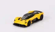 Mini GT 1:64 Aston Martin Valkyrie Sunburst Yellow Diecast Model Car MGT00744