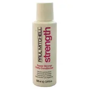 Paul Mitchell Super Strong Daily Conditioner by Paul Mitchell for Unisex - 3.4 oz Conditioner