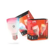 LIFX color, A19 1100 lumens, Wi-Fi Smart LED Light Bulb, Billions of colors a...