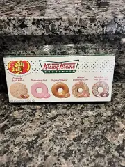 Jelly Belly Krispy Kreme Doughnuts Jelly Beans Mix 4.25 oz Box Souvenir Decor