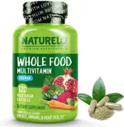 Whole Food Multivitamin for Men - with Natural Vitamins, Minerals, Organic