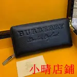 小晴二手//BURBERRY巴寶莉長夾男 意大利進口頭層牛皮男包 男生皮夾錢包 真皮錢夾 零錢包 手拿包男生