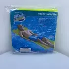 Inflatable Pool Float Mat Bed Lounge Pool Raft 72" x 27" Neon Green Mat