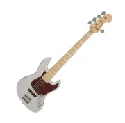 Mark James MJB-1000 Standard Classic Jazz Bass Metallic Silver 5-Strings Alder