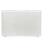 Slipcover Bedhead King Size Linen White Upholstered Headboard Grey Stitching