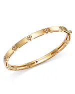Roberto Coin 18K Yellow Gold Verona Diamond Bangle Bracelet