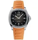 Mido Multifort TV Big Date Men's Automatic Watch – Grey Gradient Dial, Orange Ru