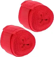 2 Rolls Boxing Straps Boxing Wrist Wraps MMA Hand Wraps Boxing Hand Bandages Muay Thai Hand Strap Boxing Bandage Under Mitts Wrist Mittens Pure Cotton Absorb Sweat Fitness