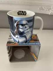 STAR WARS STORM TROOPER MUSICAL CERAMIC COFFEE MUG BOXED