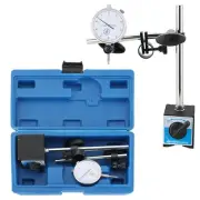 Dial Indicator with Magnetic Base Holder | 130lbs Magnetic Base with Fine Adj...