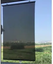 1pc Blackout Blind Shade with Suction Cups Temporary Portable Window Cover Cu...