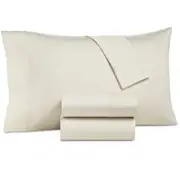 Grayson Collection 950 Thread Count Cotton Blend 4-Pc Sheet Set - QUEEN - Ivory