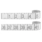 72 Inch Fish Measuring Tape Fish Ruler Sticker Decal Clear Self Adhesive3977