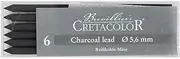[CRETACOLOR] 5.6mm Charcoal Sketching Leads - Soft, Box 6