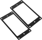 GOOHOCHY Set of 2 Metal Guitar Pickup Frames Iron Ring for Guitar Pickup Accessories