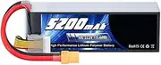 6S 5200mAh 22.2V 50C Lipo Battery FPV Drone Battery XT90 Plug Compatible with Airplane Helicopter RC Car Truck Quadcopter RC Hobby