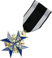[Macco] Pour Le Mérite Blue Max Medal – WWI German Military Replica Flying Ace Award