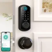 WiFi Smart Door Lock Set: Hornbill Keyless Entry Door Lock Deadbolt with Hand...