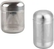 2 Pack Tea Filter Infusers, Stainless Steel Fine Mesh Tea Infusers for Loose Leaf Tea, Black Tea, Spices and Seasonings
