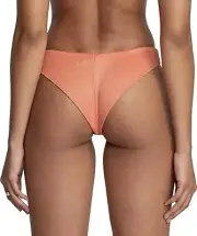 RVCA Swimsuit Bikini Bottom Standard Cheeky Cut Women's Large retail $55
