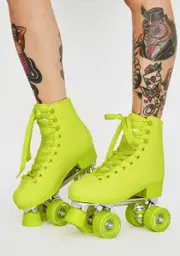[Impala Rollerskates] Voltage Green Impala Quad Skates