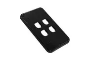 4 Terminal Connector Custom Wall Plate Wallplate Clipsal DIY Home Theatre Black