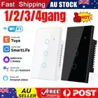 Tuya WiFi Touch Smart Light Switch NO Neutral Wire Required With Capatitor New~~