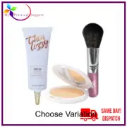 Thin Lizzy Complete Flawless Finish Set: Mineral Foundation, Fibre Brush & Puffy