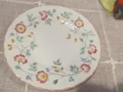 Churchill English Tableware Briar Rose Salad Plate, 7 7/8 " Diameter,