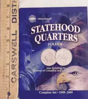 STATEHOOD QUARTERS FOLDER INCLUDES: D.C. & U.S. TERRITORIES - WHITMAN BRAND NEW