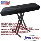 Yamaha Motif xf8 88keys KEYBOARD CUSTOM FIT DUST COVER + EMBROIDERY ! MADE IN US
