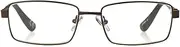Foster Grant Knox Reading Glasses Gun Metal 1.25
