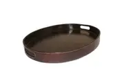 Leatherkart Leather Tray (Large) - Dark Brown