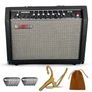 5 Core Guitar Amp 50W Electric Portable Mini Amplifier w Built in 8" Speaker